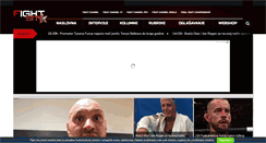 Desktop Screenshot of fightsite.hr